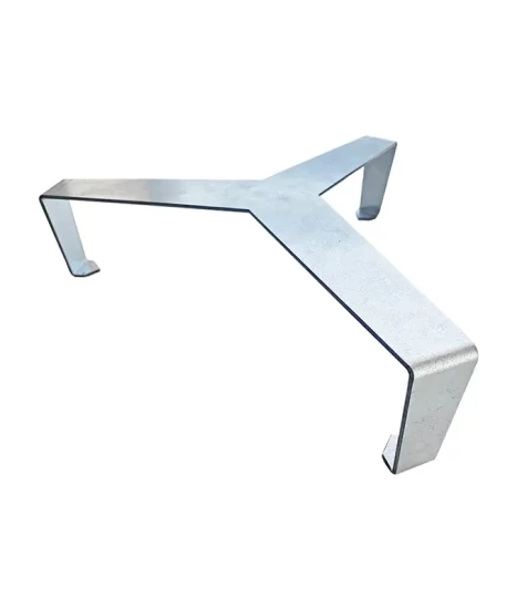 Plită inox pentru gătit la foc, GRS PX6, inox 6 mm grosime, mânere laterale, 63 x 23 cm