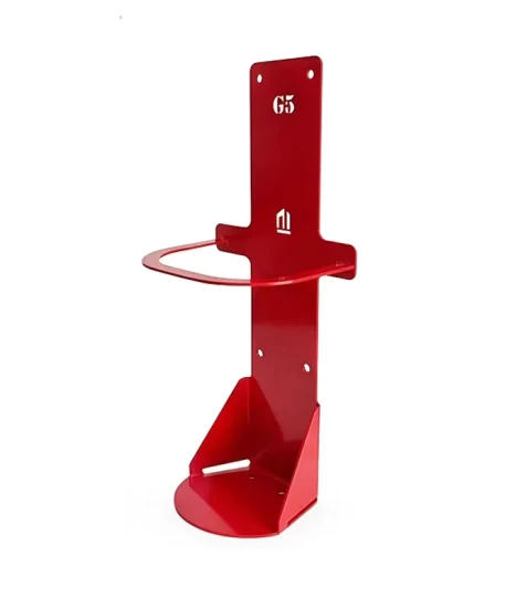 Suport metalic pentru stingător tip G5, GRS-G5M1, 18x16x55cm