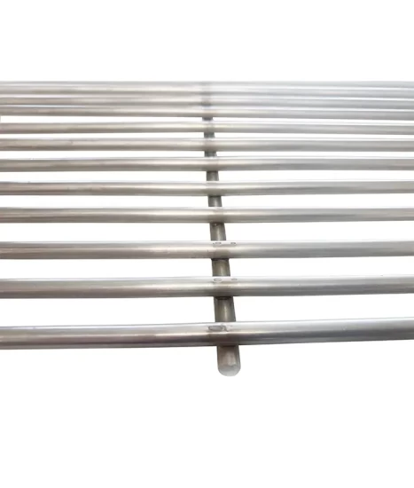 Grill pentru grătar cărbuni, inox 6 mm, 45 x 85 cm