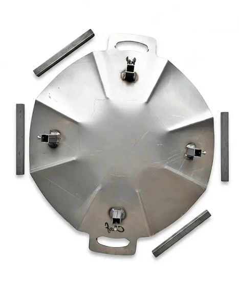 Disc metalic D-CHEF D6004, 60 cm diametru, oțel 4 mm, picioare detașabile