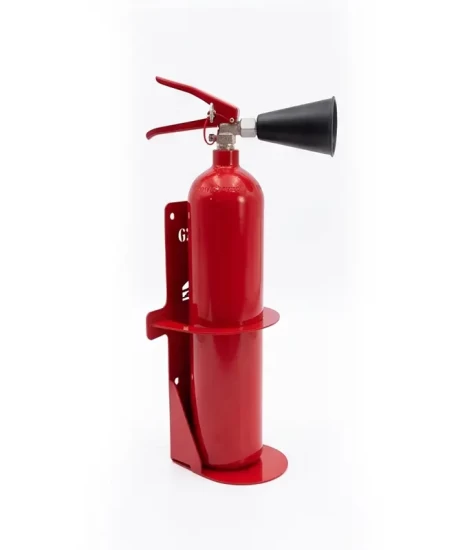 Suport metalic pentru stingător tip G2, GRS-G2M1, 18x15x40cm