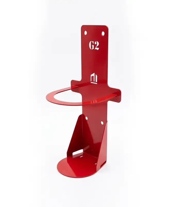 Suport metalic pentru stingător tip G2, GRS-G2M1, 18x15x40cm