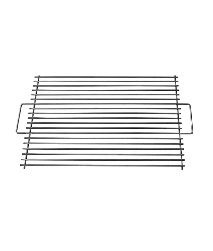 Grill pentru grătar cărbuni, oțel 6 mm, 37 x 60 cm, cu mânere
