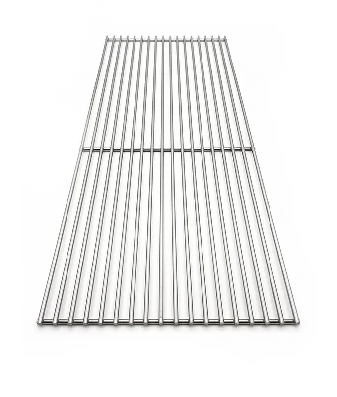 Grill pentru grătar cărbuni, inox 6 mm, 35 x 65 cm