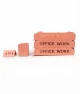 Set tăvițe metalice pentru birou OFFICE 3, OF5P-S3, model 5, pink