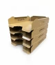 Set tăvițe metalice pentru birou OFFICE 4, OF6G-S4, model 6, gold
