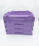 Set tăvițe metalice pentru birou OFFICE 4, OF6V-S4, model 6, violet